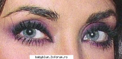 Machiajul si privirea zilei - baby_blue - Anahi