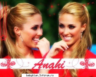 Poze cu Anahi - baby_blue - Anahi